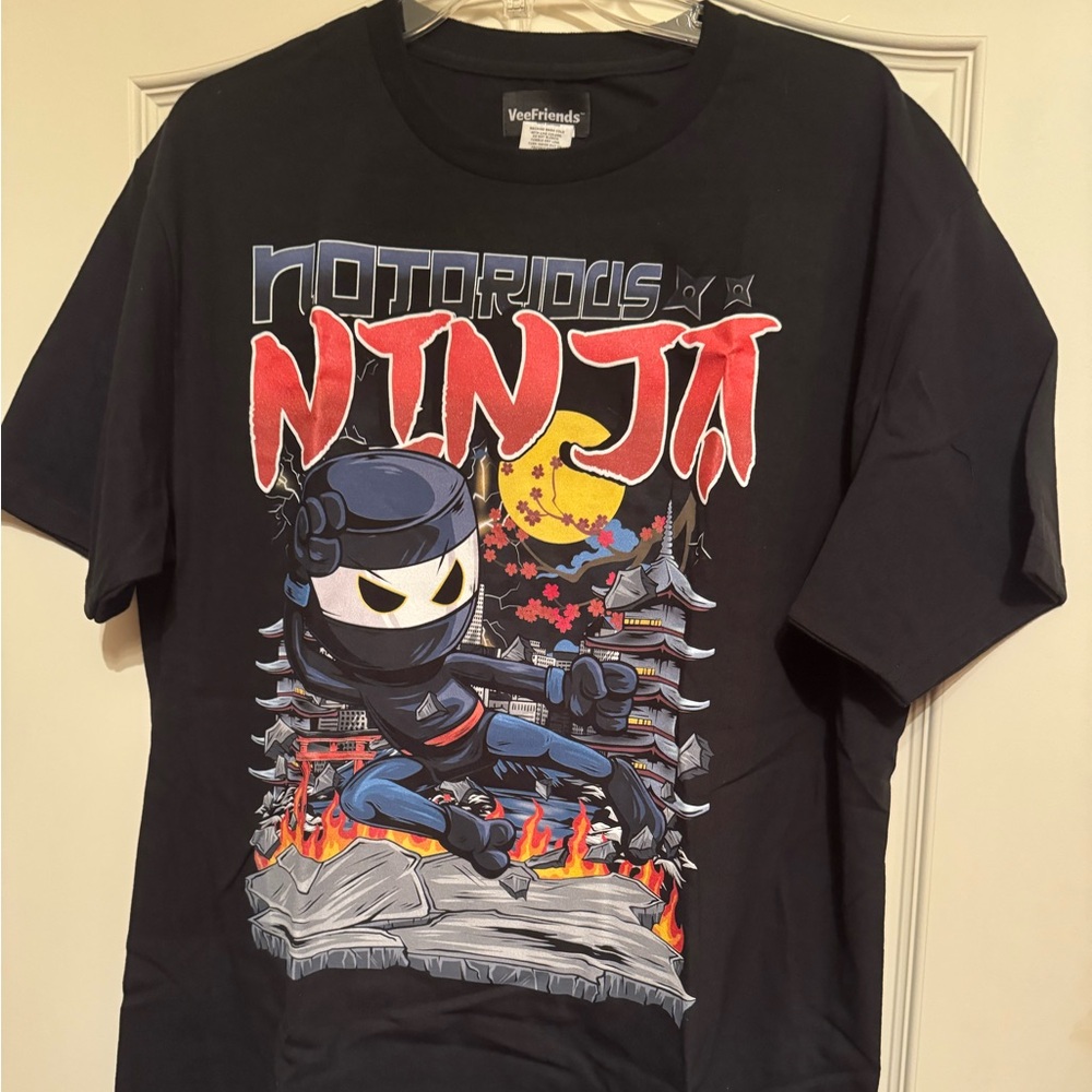 FRIENDS Black Ninja Graphic Tee